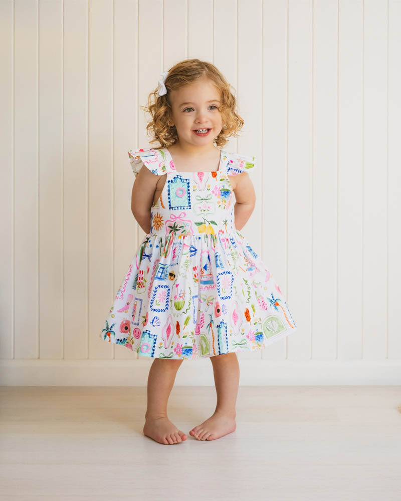 Fox & Finch Summer Vacay Overlay Dress