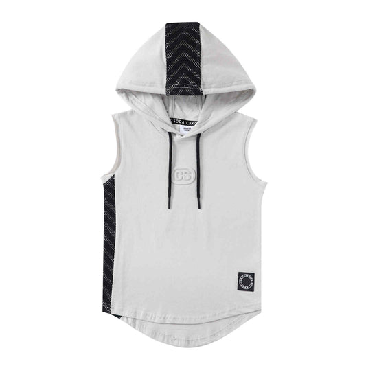 Cracked Soda Bodhi Hooded Tank Oat
