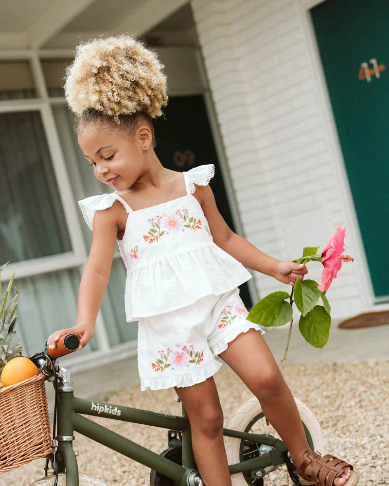 Fox & Finch Paradiso Embroidered Shorts