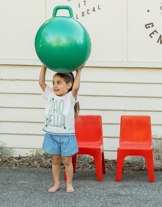 Fox & Finch Summer Vacay Ciao Bella Embroidered Tee