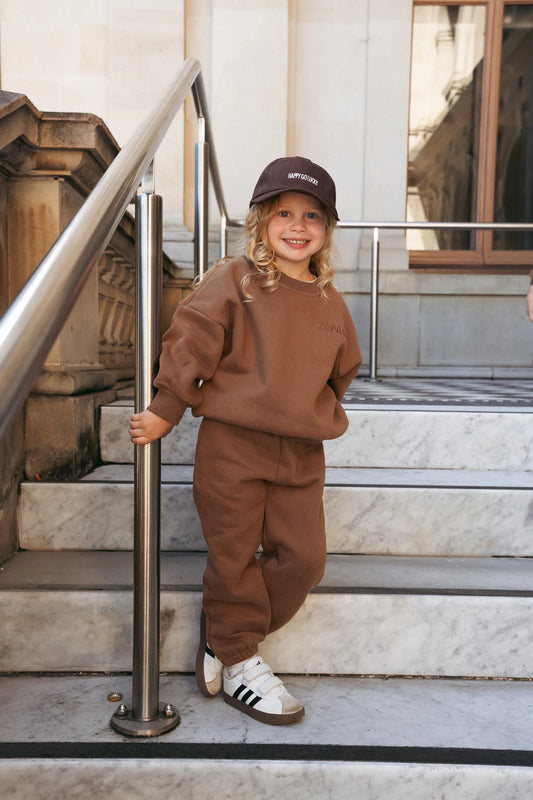 Zada Sol Lounge Set Chocolate