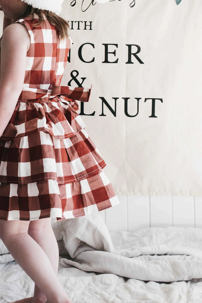Bencer & Hazelnut Dress / Playsuit Gingham PREORDER