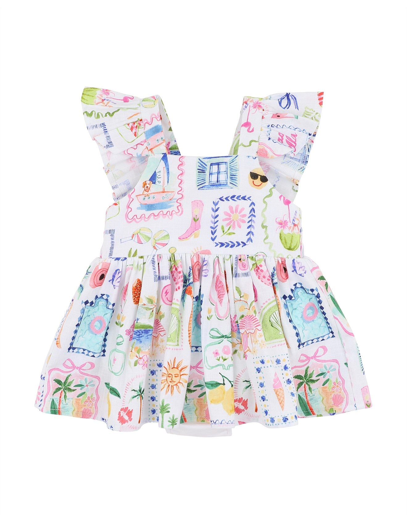 Fox & Finch Summer Vacay Overlay Dress