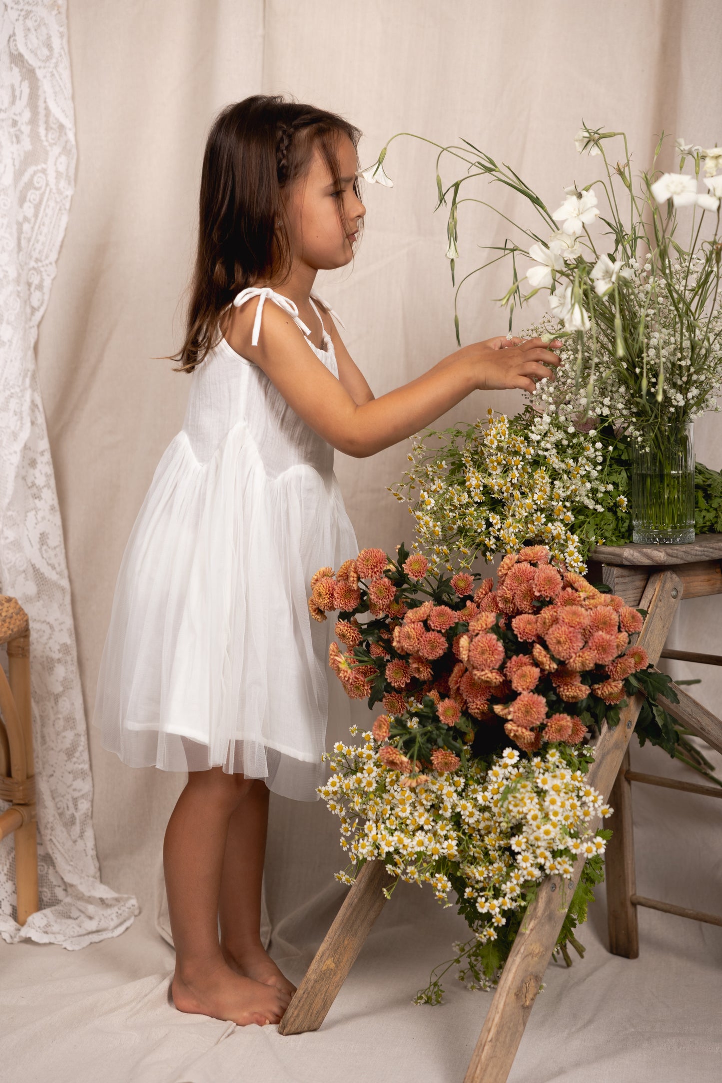 Alex & Ant Nina Tutu Dress White