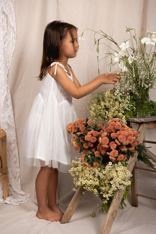 Alex & Ant Nina Tutu Dress White