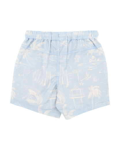 Fox & Finch Surfs Up Linework Shorts