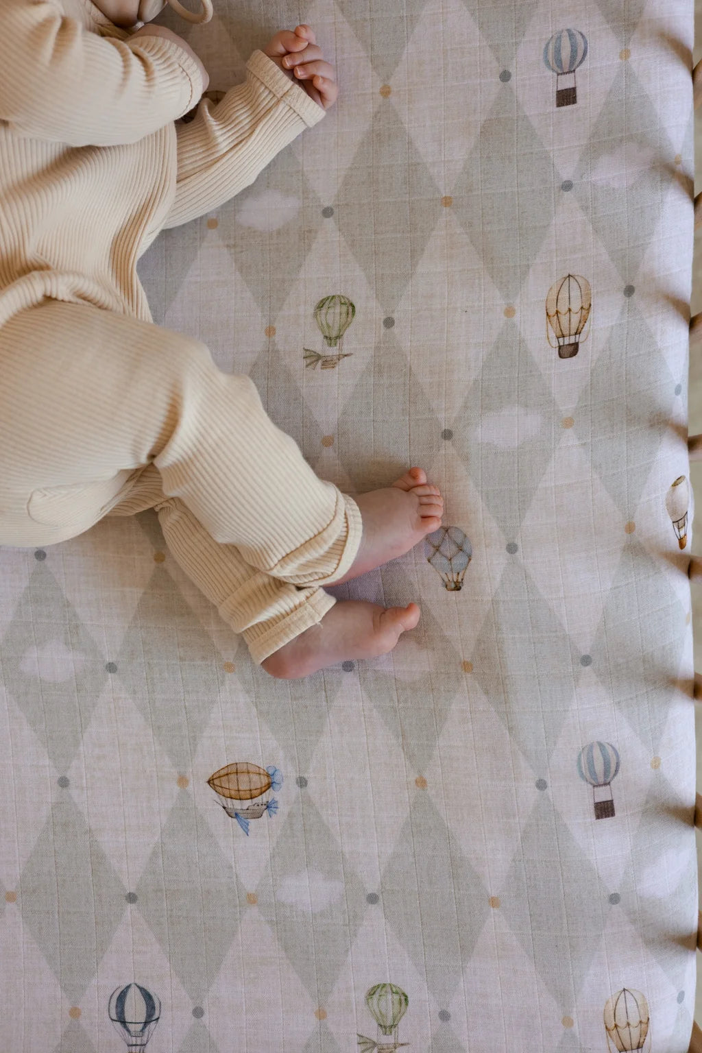 Pop Ya Tot Up & Away Fitted Cot Sheet