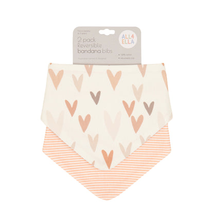 All 4 Ella Bandana Bibs 2 Pack – Various