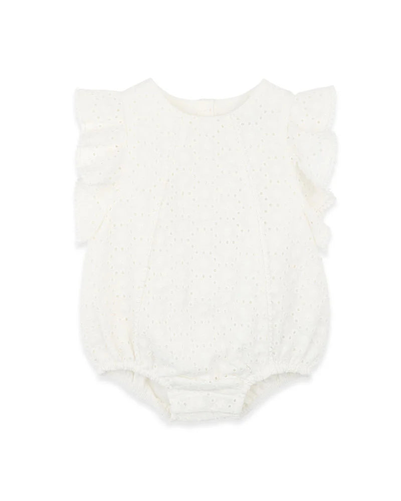Bébé by Minihaha Broderie Occasion Bodysuit Cloud