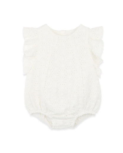 Bébé by Minihaha Broderie Occasion Bodysuit Cloud