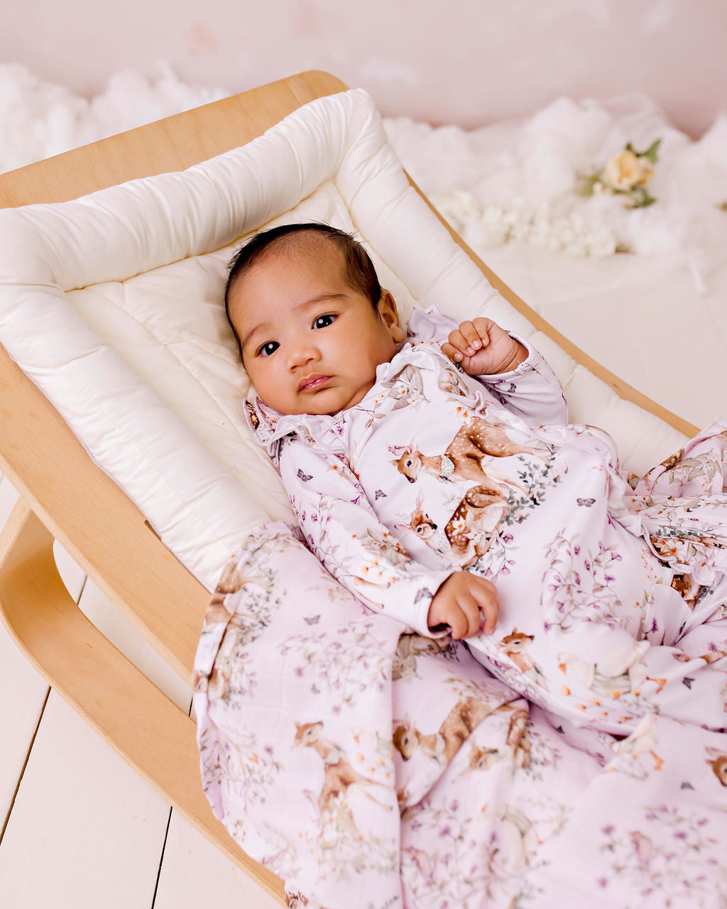 Confetti Kidz Enchanted Gardens Bamboo Zipsuit