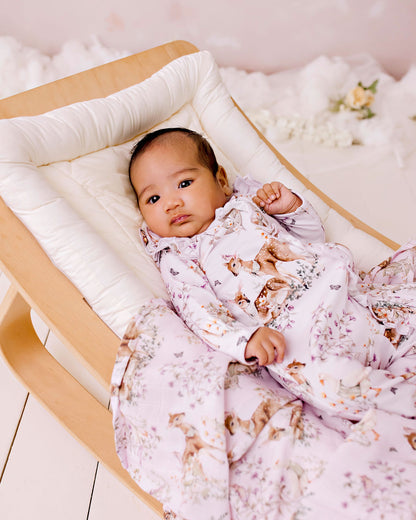 Confetti Kidz Enchanted Gardens Bamboo Zipsuit