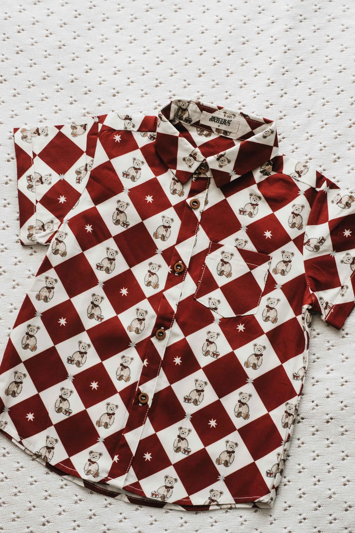 Bencer & Hazelnut Button Up Shirt Peshal Diamond PREORDER