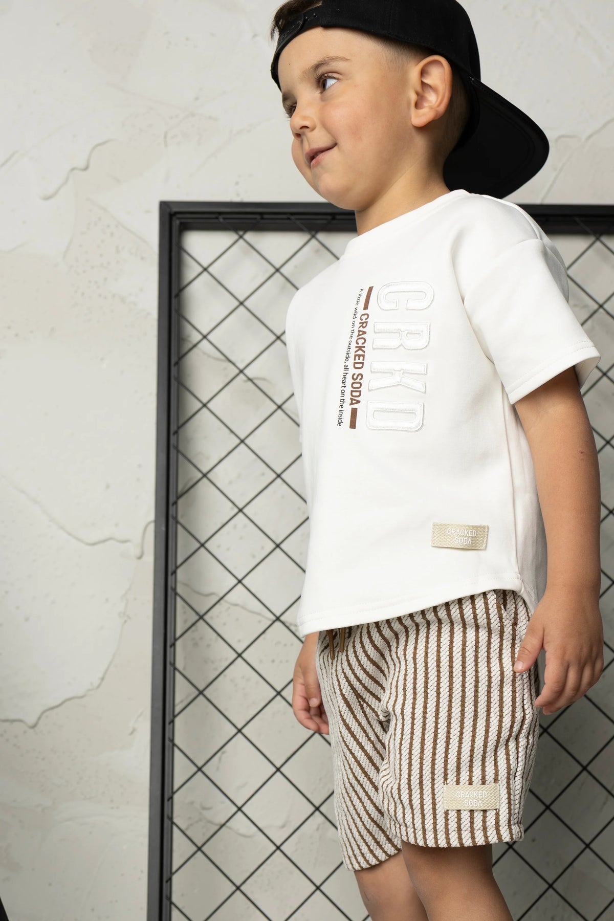 Cracked Soda Elias CRKD Tee White