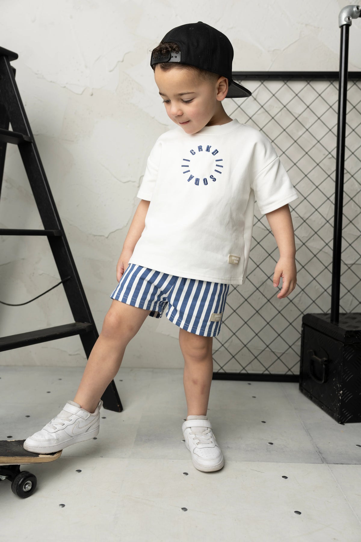 Cracked Soda Max Box Tee White