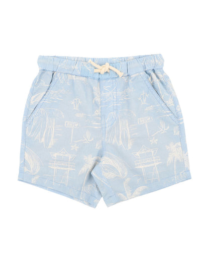 Fox & Finch Surfs Up Linework Shorts
