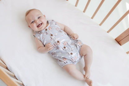 Aster & Oak Flying Friends Bubble Romper