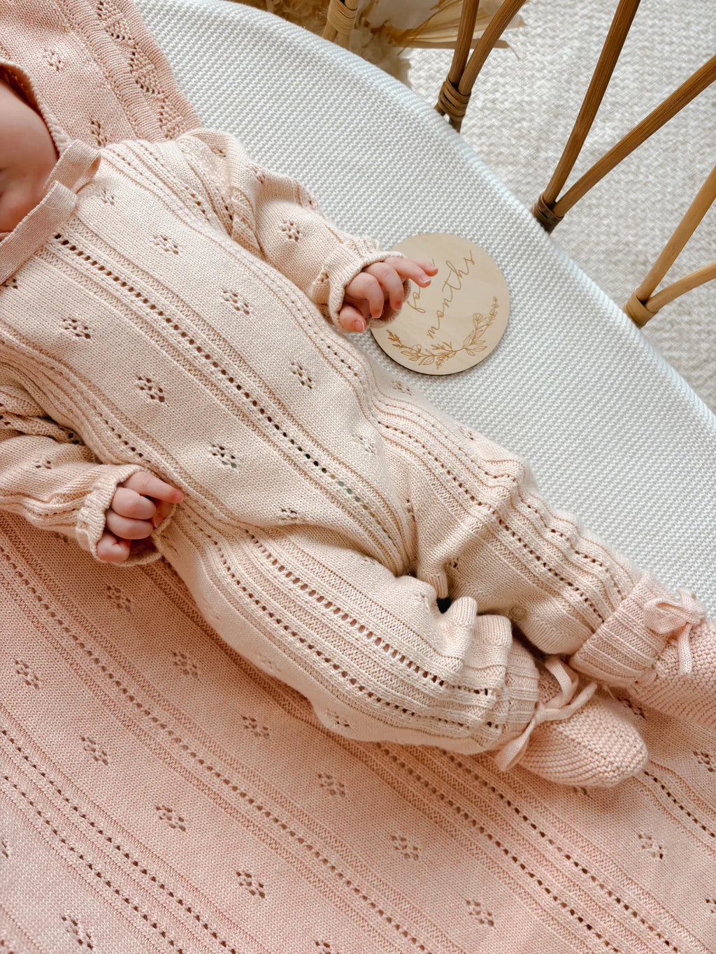 Blossom & Pear Margot Growsuit Pink Lemonade