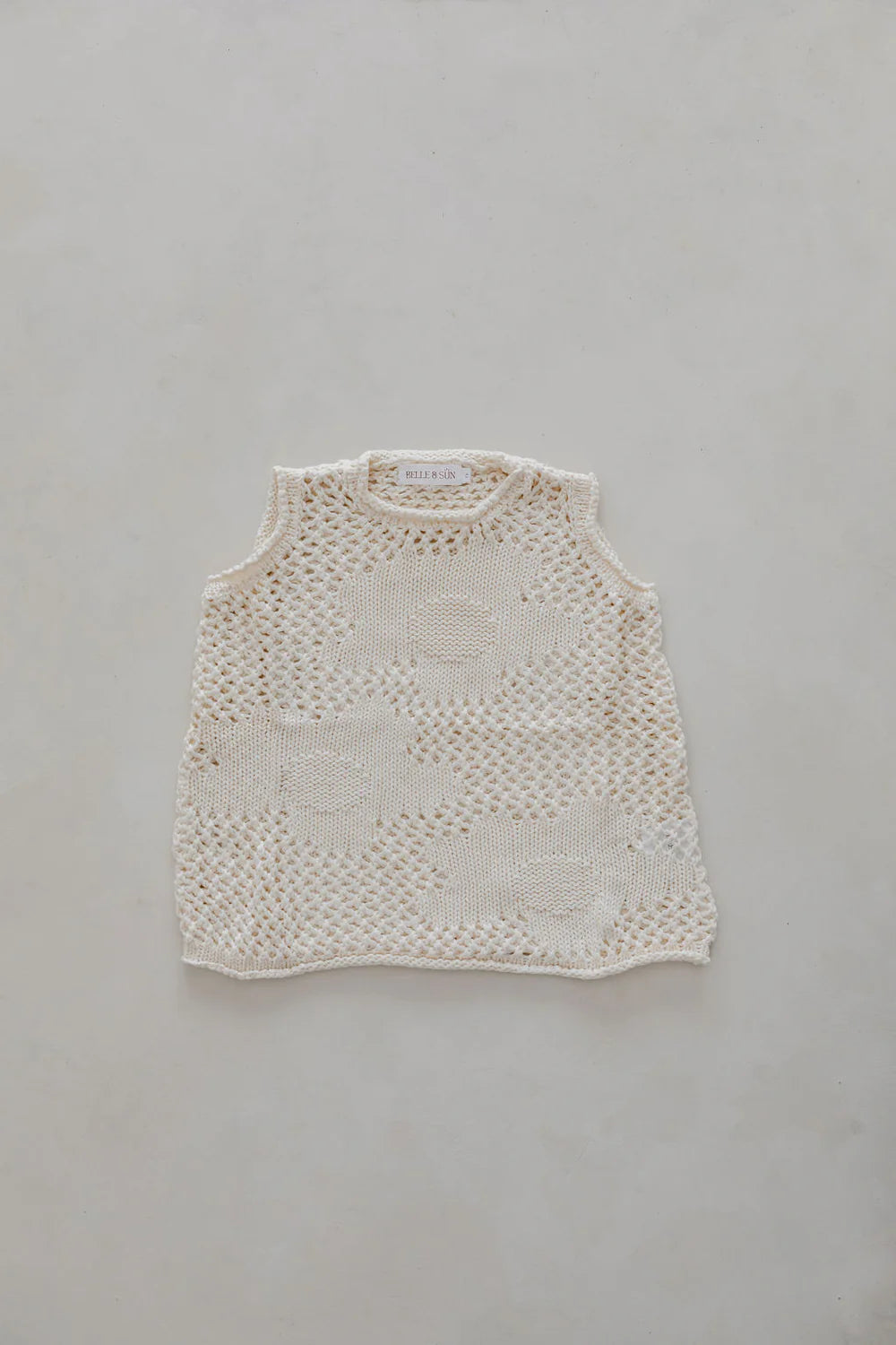 Belle & Sun Crochet Sea Dress Natural