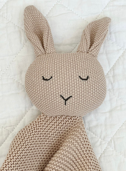 Coko Baby Heirloom Bunny Comforter Oat