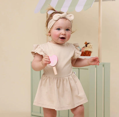 Snuggle Hunny Babyccino Short Sleeve Dress