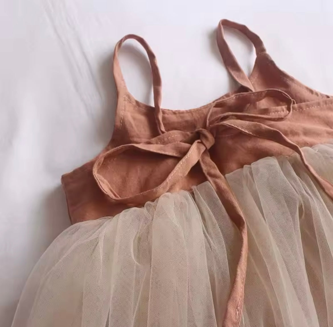 Tulle Tutu Dress Rust