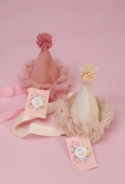 Miss Rose Sister Violet Baby Party Hat Bands