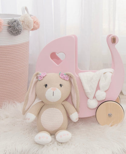 Living Textiles Amelia the Bunny Knitted Toy