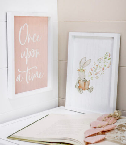 Lavida Set of 2 “Once Upon A Time” Framed Wall Art