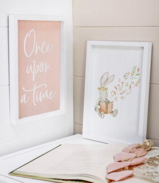 Lavida Set of 2 “Once Upon A Time” Framed Wall Art