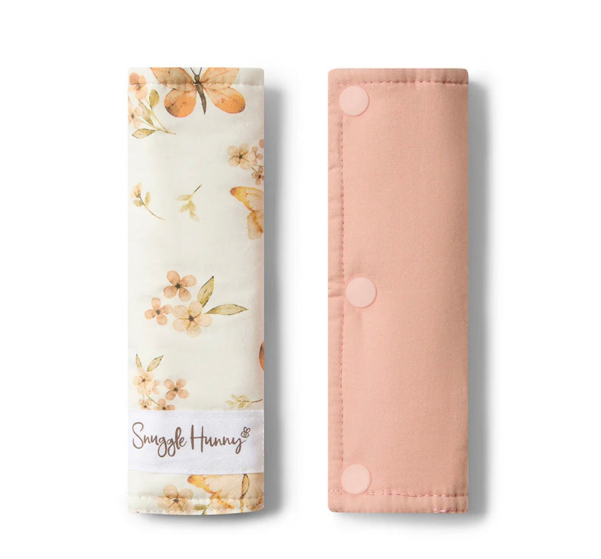 Snuggle Hunny Butterfly Universal Reversible Pram Strap Covers