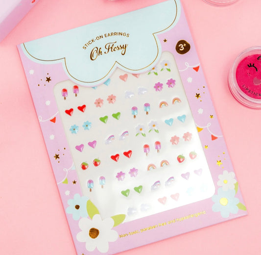 Oh Flossy Stick-On Earrings