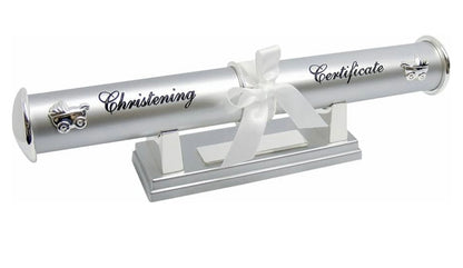 Russell Collection Christening Certificate Holder & Stand