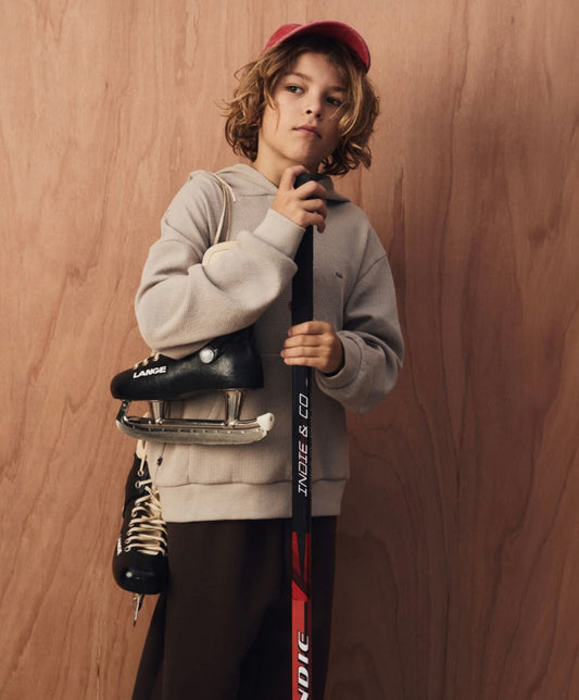 Industrie Kids Jackson Waffle Hoodie Mushroom