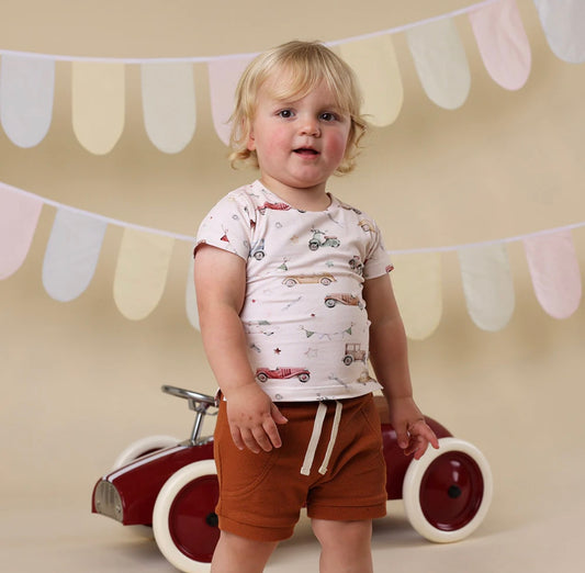 Snuggle Hunny Biscuit Shorts