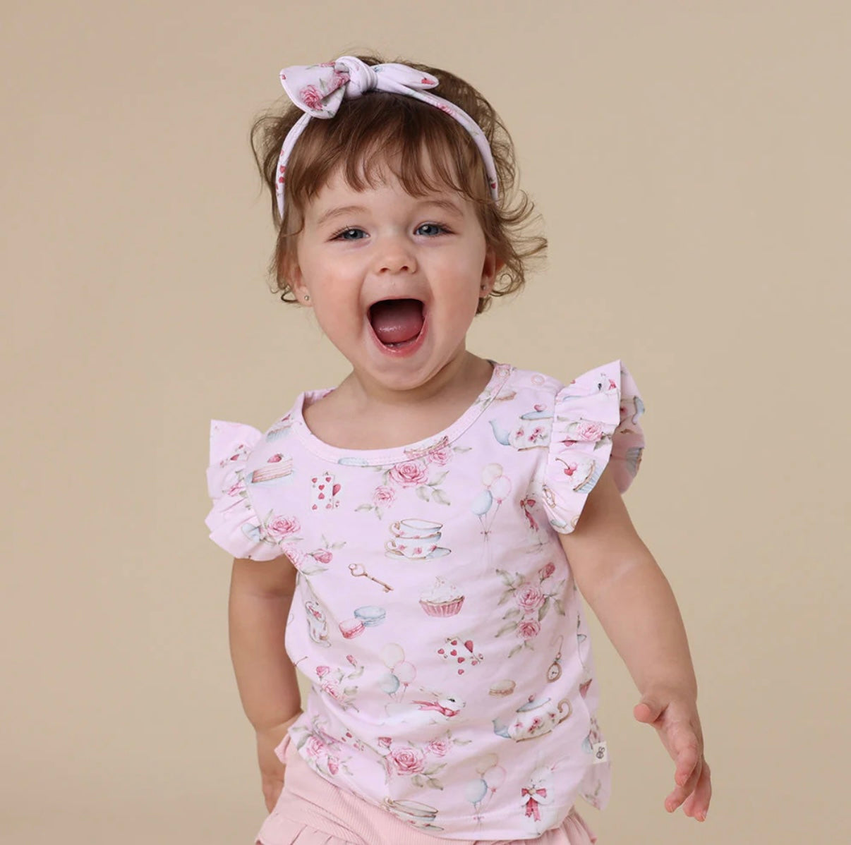 Snuggle Hunny Alice’s Tea Party T-Shirt