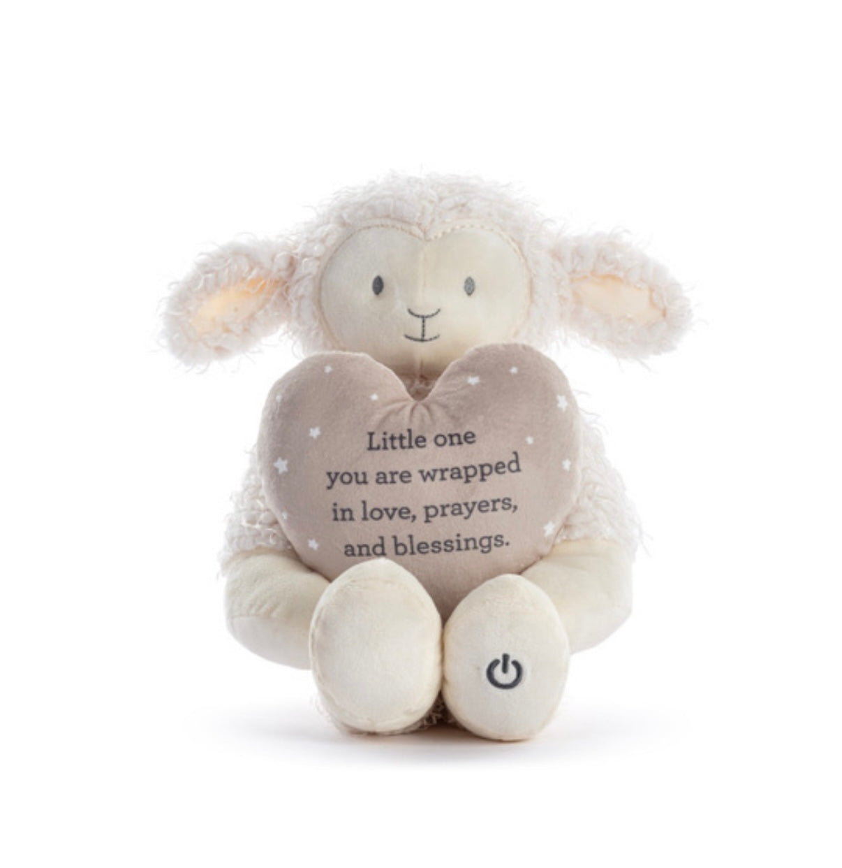 Demdaco Baby Wrapped in Prayer Faith Mechanical Lamb