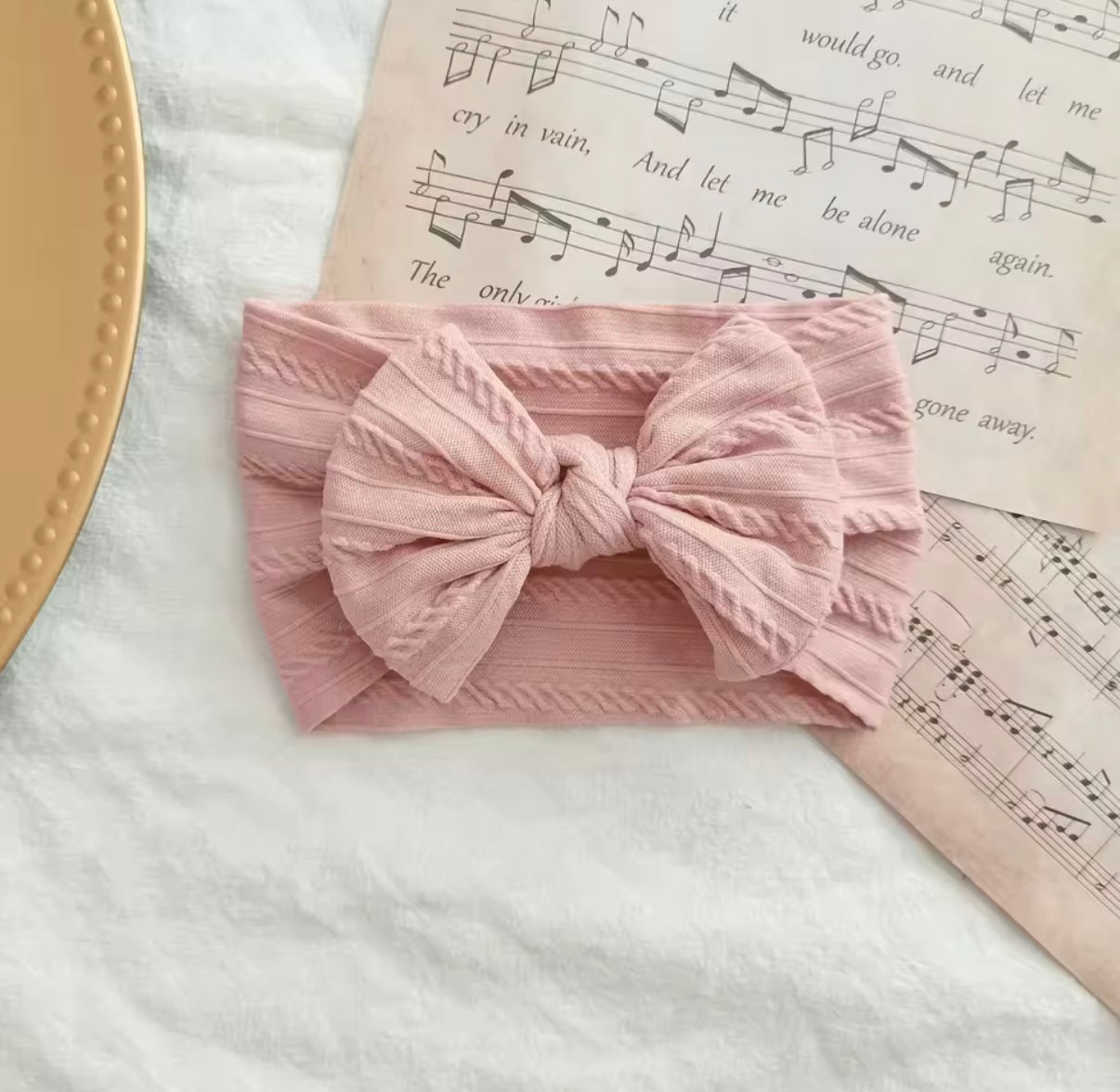 Topknot Bow Headband – Various