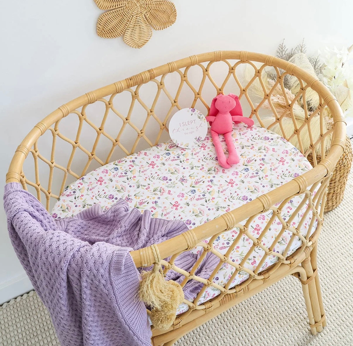 Snuggle Hunny Gracie Bassinet / Change Pad Cover