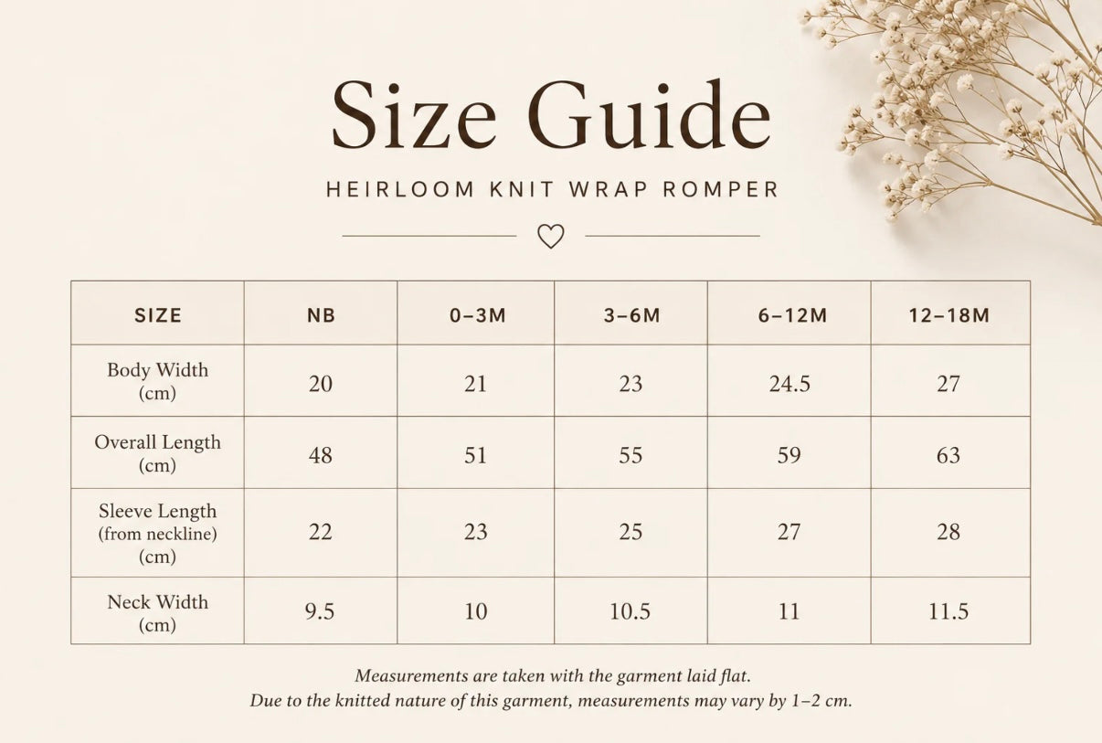 Little You Heirloom Organic Knit Wrap Romper