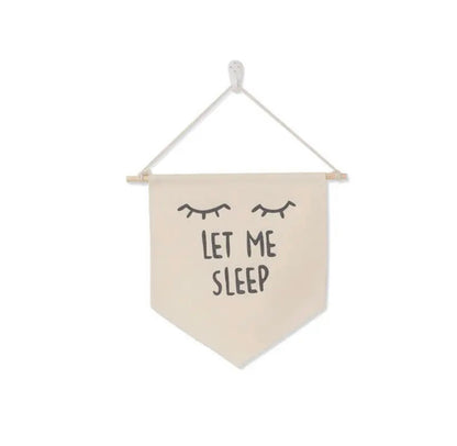 Let Me Sleep Wall Flag
