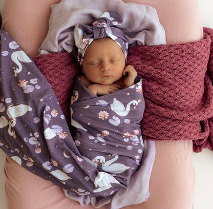 Snuggle Hunny Wrap & Topknot Set – Various