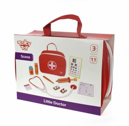 Tooky Toy Little Doctor Playset Red