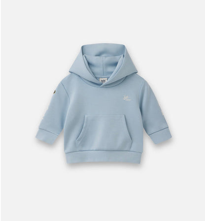 Indie Kids The Race Tech Hoodie Water Blue