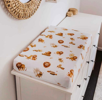 Snuggle Hunny Lion Bassinet / Change Pad Cover