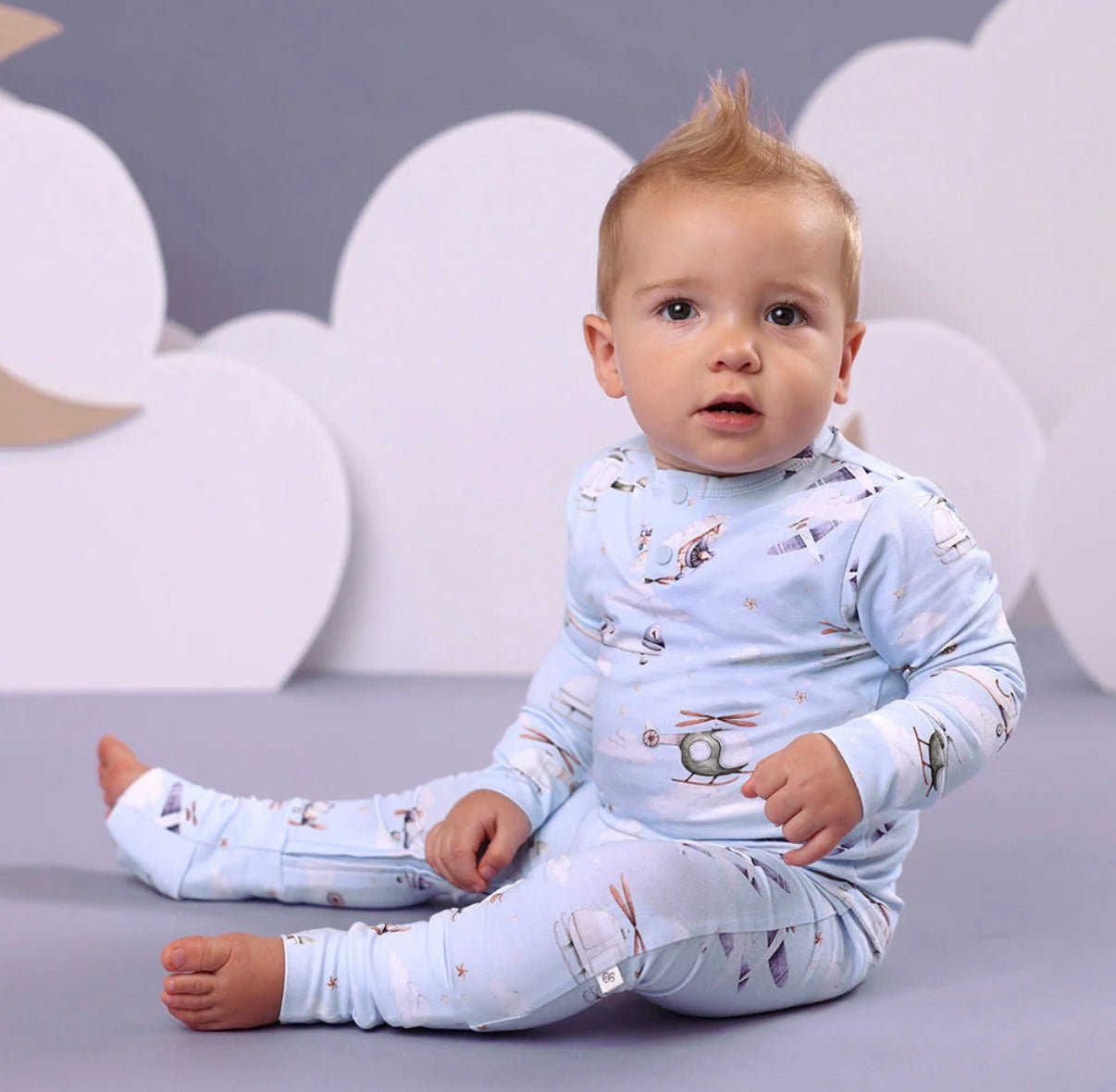 Snuggle Hunny Taking Flight Growsuit