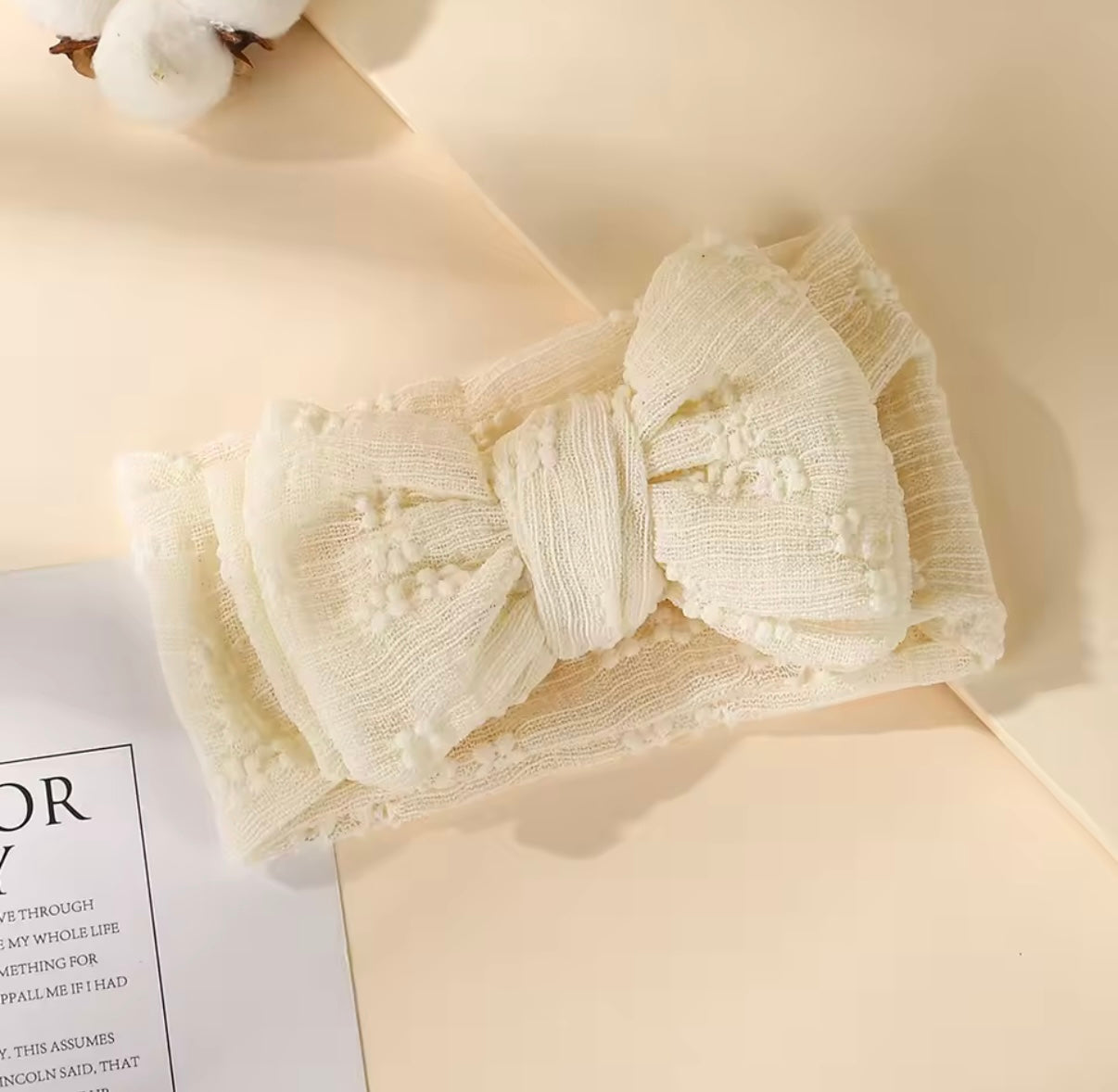 Topknot Bow Headband – Various