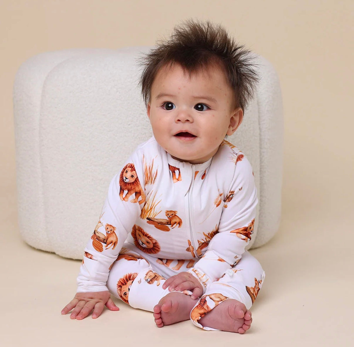 Snuggle Hunny Lion Snugglesuit Convertible Romper