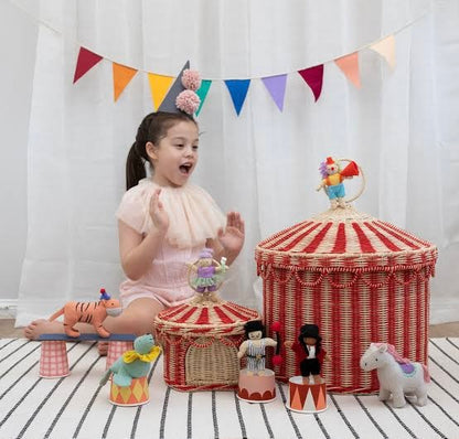 Olli Ella Circus Tent Toy Basket