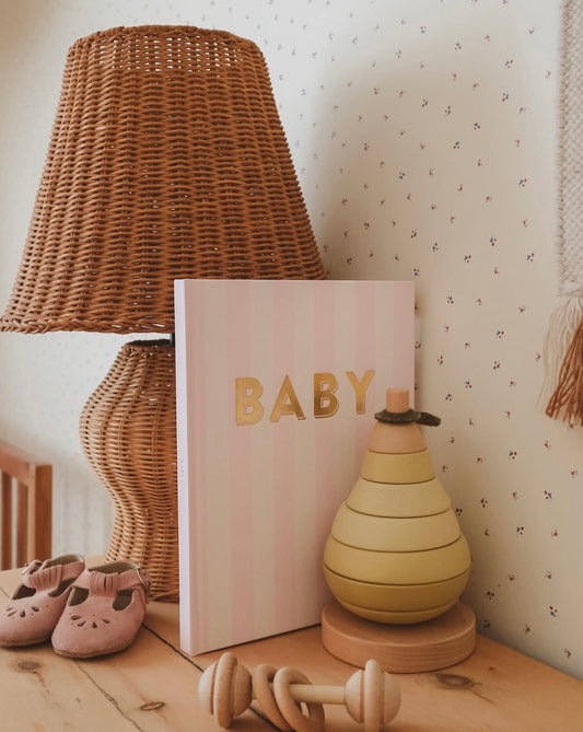Fox & Follow Baby Book Petal Stripe
